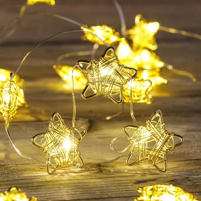 Produktbild von LED Micro Kette mit 20 warmweißen Micro-LED
