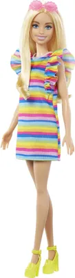 Produktbild von Barbie Fashionistas HPF73, Modepuppe, Weiblich, 3 Jahr(e), Mädchen, 298 mm, Mehrfarbig