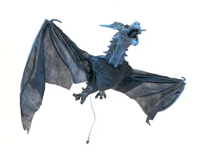 Obrázok produktu pre Europalms Halloween Flying Dragon animiert blau 120cm 83316101