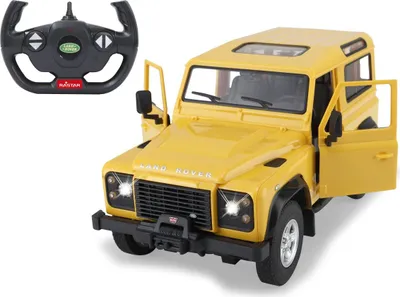 Immagine prodotto di Land Rover Defender 1:14 Giallo 2.4GHz Porta Manuale
