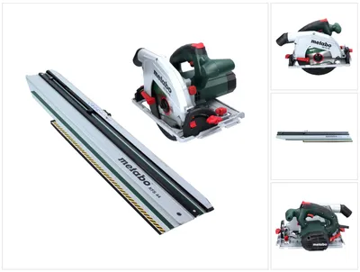 Produktbild von Metabo KS 66 FS Handkreissäge 1500 W 190 mm + 1x Sägeblatt + KFS 44 Kappschiene