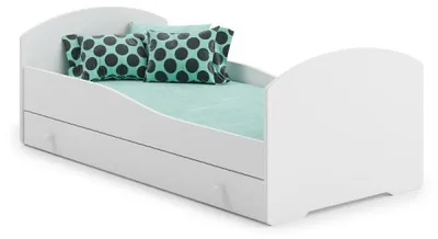 Image de 1001Jouets Lit simple 140x70 avec tiroir