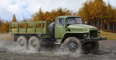 Obrázek produktu pro Trumpeter Ruský URAL-375D 1:35