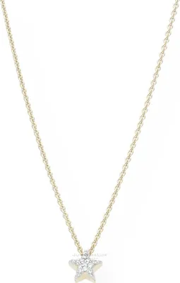 Produktbild von JuwelmaLux Halskette Stern 333 Gold Zirkonia JL10-05-1140