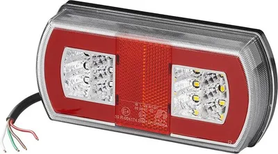 Immagine prodotto di Fanale posteriore 5 funzioni 225 x 105 mm 43LED destro