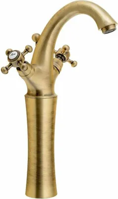 Produktbild von Sapho ANTEA Waschtischarmatur, hoch, mit Ablaufgarnitur, Höhe 300mm, Bronze