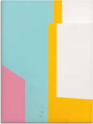 Produktbild von ARTland Leinwandbild pinky wall Größe: 45x60 cm