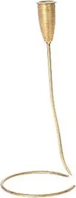 Produktbild von Kerzenhalter -Astoria- Metall 38cm gold