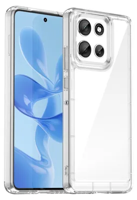 Obrázok produktu pre Pre Motorolu Moto G100 Pro 5G Colourful Series TPU Akrylový ochranný kryt Transparent