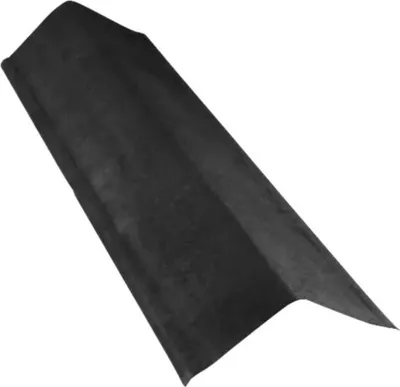 Produktbild von Onduline® Ortgang/Kantenwinkel für Bitumenplatten schwarz 1000 mm x 300 mm x 3 mm
