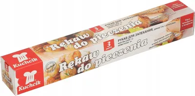 Immagine prodotto di Tubi per cottura, trasparenti con clip, 300 cm x 29 cm, Kuchcik