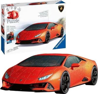 Obrázek produktu pro Ravensburger Lamborghini Huracán EVO, 108 kusů, Dopravní prostředky, 8 rok/roky