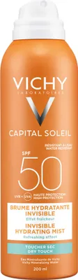 Obrázok produktu pre VICHY Idéal Soleil Transparentný sprej na opaľovanie SPF 50, 200 ml roztok
