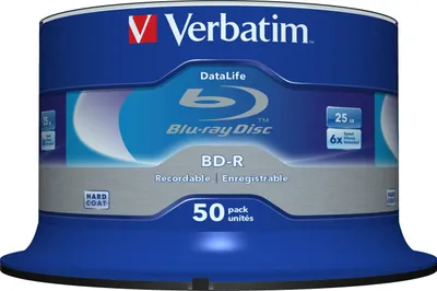 Zdjęcie produktu dla Verbatim BD-R SINGLE LAYER DATALIFE