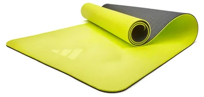 Produktbild von Adidas Double Sided Yoga Mat - 6 mm - Blue / Yellow