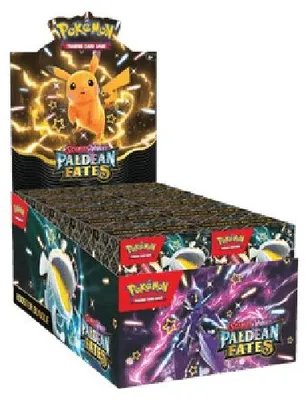 Produktbild von Pokemon Paldean Fates Booster Bundle Display German