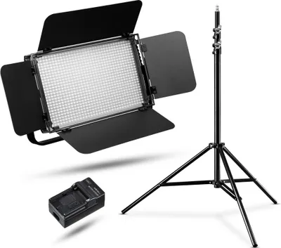 Produktbild von Walimex pro LED Niova 900 Plus DL+ WT-806 + NP-F (1023241)