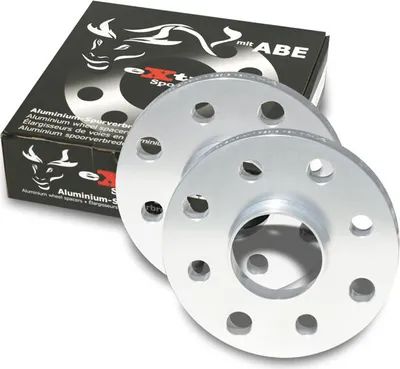 Produktbild von 20 mm Alu Spurverbreiterung Spurplatten 4 X 100 für VW Polo + Derby 86C