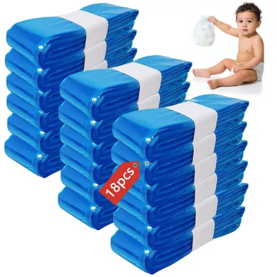 Zdjęcie produktu dla Elzusha - 10 sztuk folii zapachowych do pojemnika na pieluchy, 4,5 metra