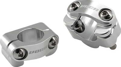 Produktbild von Lenkerklemme Voca Racing silber CNC 22-28,6 mm für Rieju MRT 50, Generic