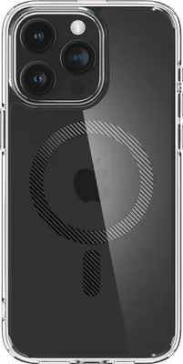 Produktbild von Spigen Ultra Hybrid MagFit, Cover, Apple, iPhone 15 Pro, 15,5 cm (6.1"), Transparent