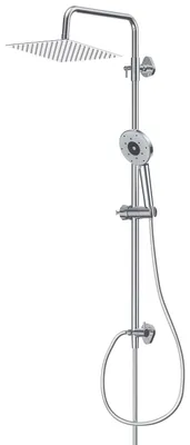 Produktbild von YEAUPE PRO Duschsystem mit Filter, 12 Zoll Edelstahl Regendusche