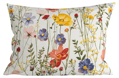 Obrázek produktu pro Povlak na polštář z mikrovlákna WILDFLOWERS 50x70 cm, barevný