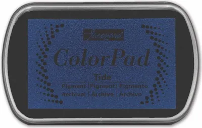 Imagen del producto de Almohadilla de sellos Jacquard Colorpad Tide: tinta pigmentada para manualidades