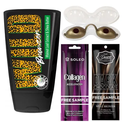 Produktbild von Wild Tan Wild Bronzer mit Walnussextrakt Bräunungsset für intensive Solariumbräune