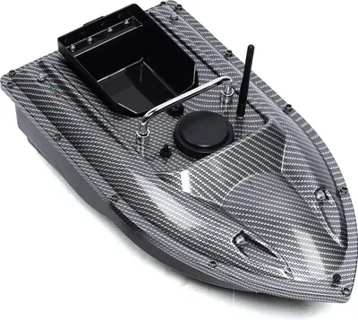 Produktbild von Futterboot Angelboot Fischköder Boot mit Fernsteuerung 500M RC Unterstütztes Fischen-Werkzeug 1.5KG Laden
