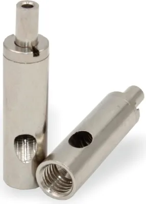 Produktbild von Drahtseilhalter / Gripper 20, Innengewinde M8, für Drahtseil Ø1,5mm-2,0mm | vernickelt