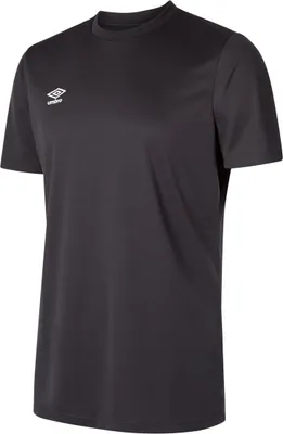 Image de Umbro - Maillot manches courtes "Club" pour homme UO258 (L) (charbon-noir-blanc)
