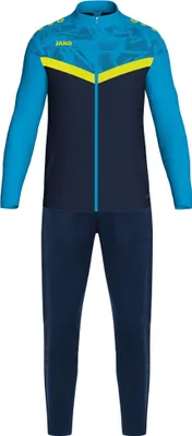 Produktbild von JAKO Unisex Polyesteranzug Iconic, Farbe:marine/JAKO blau/neongelb, Größe:4XL