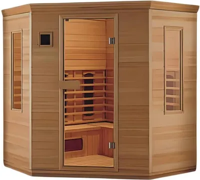 Produktbild von Infrarotsauna Saunakabine Sauna Lichtsauna Heimsauna Saunaraum 184x184 cm