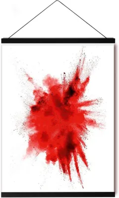 Produktbild von Posterhalter Magnetisch Schwarz MDF - 41 cm