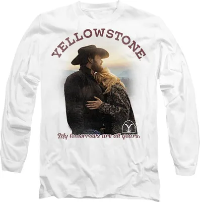 Obrázok produktu pre Yellowstone - Tričko "Tomorrows" pre mužov/dámy uni TV10262 (S) (Biela)