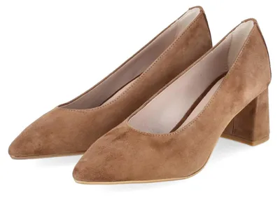 Produktbild von Kaerlek Damen Pumps Braun Rauleder Größe: 40