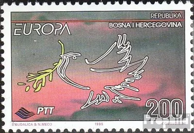 Produktbild von Briefmarken Bosnien-Herzegowina 1995 Mi 24 (kompl.Ausg.) postfrisch Frieden und Freiheit