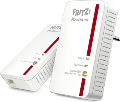 Produktbild von AVM FRITZ!Powerline 1240E WLAN Set 1200 MBit 2 KIT (1x LAN)
