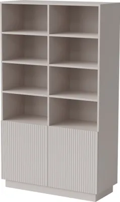 Produktbild von Furniture24 Regal Liverti - K Bücherregal 100 X 171 X 42 Cm Kaschmir Mdf Regalschrank