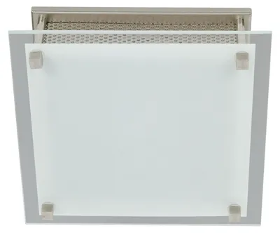 Zdjęcie produktu dla Kinkiet Living Conero 170 x 170 mm, 1 x 40 W, G9, opal, 230 V, metal/szkło