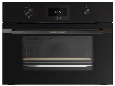 Produktbild von Küppersbusch CBP 6332.0 SE6 K-Series.3 Pyrolyse Compact Pizza-Backofen Schwarz/Black Steel