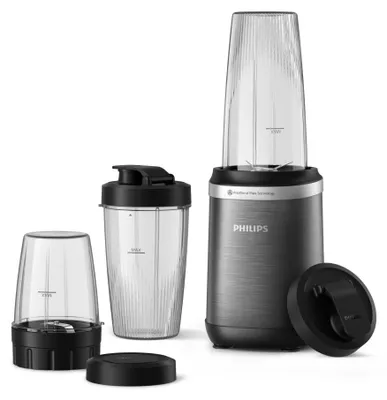 Immagine prodotto di Frullatore Philips | HR2767/00 | Da tavolo | 1000 W | Materiale vaso plastica | Capacità vaso 0,3 + 0,5 + 0,7 L | Tritaghiaccio | Nero