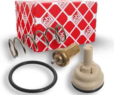 Produktbild von FEBI BILSTEIN Thermostat Kühlmittel 87°C für VW POLO (9N) Polo Schrägheck (6R1, 6C1) für SKODA Fabia II Schrägheck (542) Fabia II Combi (545) für SEAT