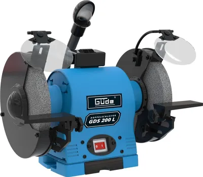 Produktbild von GÜDE Doppelschleifer Schleifer Schleifmaschine LED Licht 520 Watt GDS 200.1 L