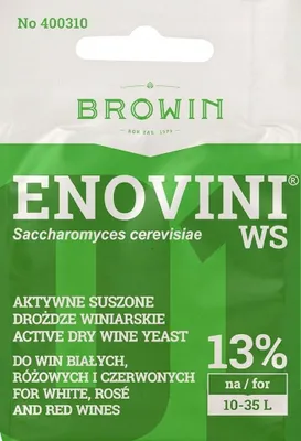 Produktbild von Browin Enovini Hefe Für Tafelweine