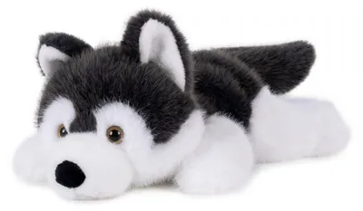 Obrázok produktu pre Plyšová hračka – ležiaci husky, 30 cm, od 0 mesiacov