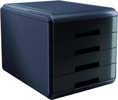 Image de ARDA 18P4PN module de classement de bureau Polypropylène (PP), Polystyrol Noir