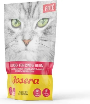 Produktbild von Josera Katze Paté 16x85g | Gulasch vom Rind & Huhn