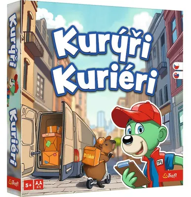 Obrázek produktu pro Kurýři společenská hra v krabici 26x26x4cm